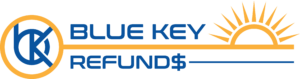 Blue Key Refunds Logo